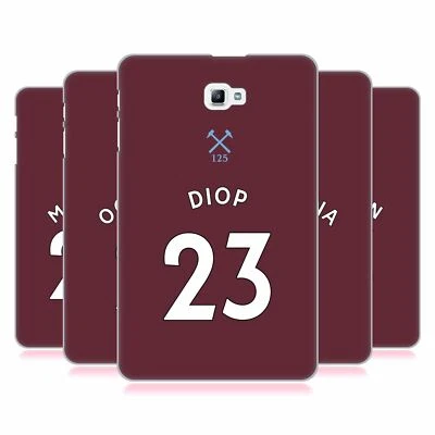 OFFICIAL WEST HAM UNITED FC 2020/21 PLAYERS HOME KIT CASE FOR SAMSUNG TABLETS 1 - Image 1 of 4