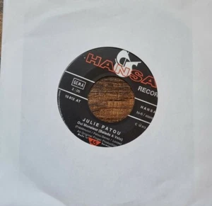 Vinyl-Single Julie Patou-Telegramm für Angelique / Oui Monsieur (Balada A Velo) - Bild 1 von 4