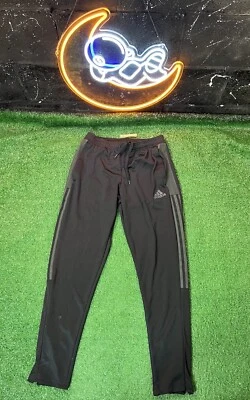 Adidas Prime green Mens Black Workout Soccer Training Pants Joggers Size MD - Image 1 of 4