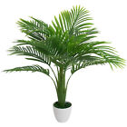 Northlight 36" Artificial Palm Tree In A White Textured Pot