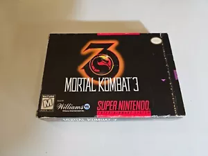 Mortal Kombat 3 Nintendo Complete SNES - Picture 1 of 5