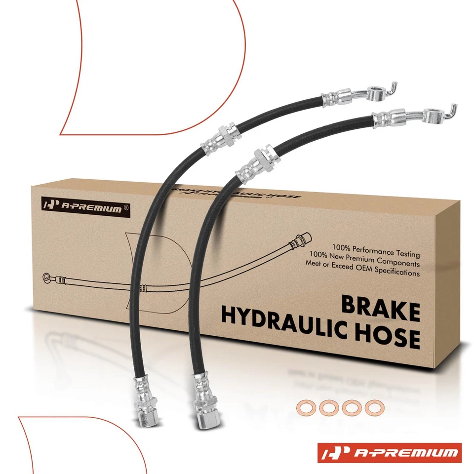 Manguera hidráulica de freno trasero A-Premium 2x para Chevrolet Optra Suzuki Reno Forenza Foto 1 de 4