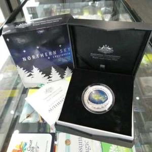 2016 Australia Northern Sky Cassiopeia $5 Coloured Domed 1oz Silver Proof Coin - Picture 1 of 1