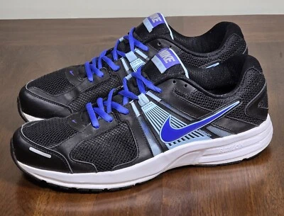 Nike Dart 10 Para Mujer Talla 11 Zapatos para Correr Azul Negro Blanco 580428-001 Foto 1 de 4