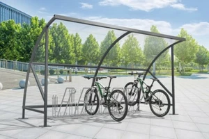 Fahrradüberdachung & Mülltonnenunterstand: Clevere Lösungen f. Ordnung im Freien - Bild 1 von 5