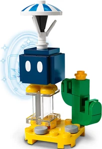 LEGO Super Mario Serie 3 Paracaídas Bob-omb (71394) Nuevo Retirado Coleccionable CMF - Imagen 1 de 2