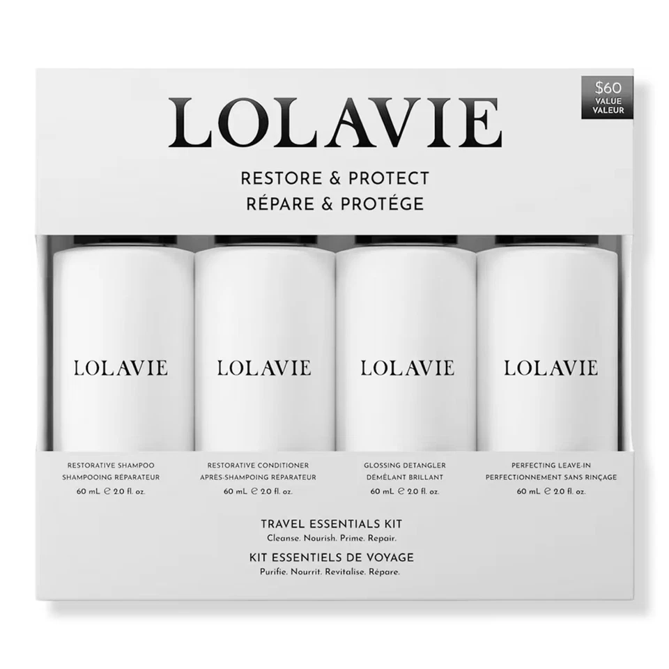Lolavie Restore & Protect Travel Essentials Kit