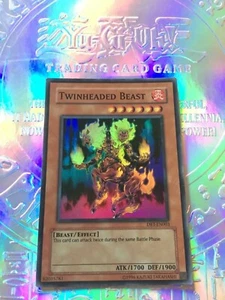 Yugioh!: Twinheaded Beast (DBT-DE003) ''Unlimited Edition'' Super Rare -LP- - Bild 1 von 4