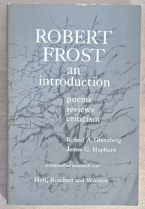 Robert Frost: Eine Einführung, Gedichte Rezensionen Kritik, Taschenbuch 1961 - Bild 1 von 2