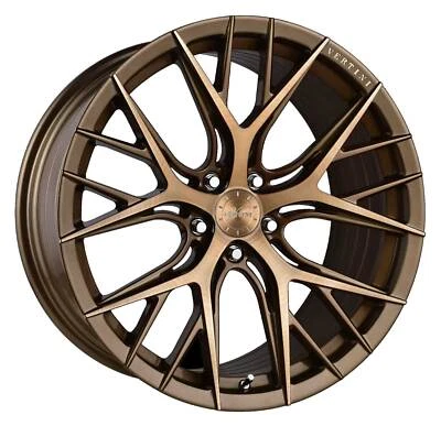 VERTINI RFS 2.1: 20X9 5X120 BRUSHED DUAL BRONZE FITS F10 BMW 528i 535i 550i Foto 1 de 4