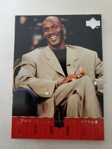 UPPER DECK MICHAEL JORDAN EMENTS OF STYLE CARD - Bild 1 von 3