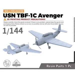Yao's Studio LYR144239 1/144 Military Model Kit USN TBF-1C Avenger - Bild 1 von 4