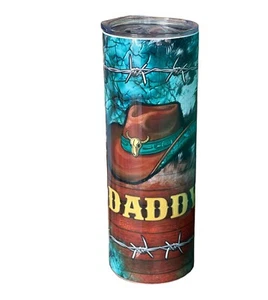 "Wild Ones"" 3 dünnes Trinkbecher-Set aus Edelstahl ~ Vater, Mutter & Kind - Bild 1 von 9