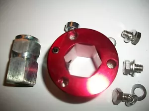 FMR QUICK RELEASE STEERING HUB DRAG RACE, DIRT RACING, CIRCLE TRACK QR-192-RED - Picture 1 of 6