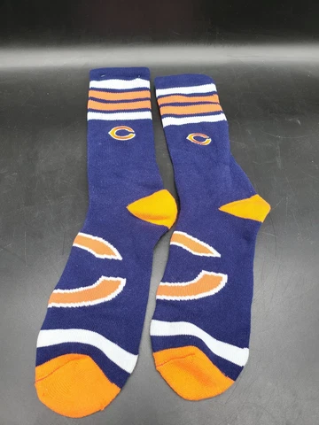 Chicago Bears Socks Large Size 10 to 13 NEW Cover