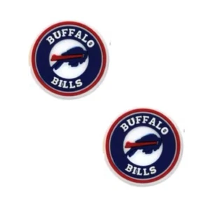 Equipo de fútbol americano NFL Buffalo Bills para zapatos Crocs dijes Jibbitz - 2 piezas - Imagen 1 de 1