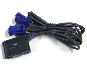 Aten Petite CS62U - 2 Port USB KVM Switch - Vintage Computing - Bild 1 von 4