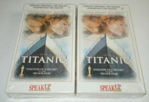 Titanic VHS PORTUGUESE Speak Up Movie NEW Sealed 0494 2000 Leonardo DiCaprio - Picture 1 of 4