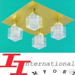 NEUF 129€ Lampe Verlichting PLAFONNIER LUXE luster KRISTAL plafonnier de salon - Foto 1 di 1