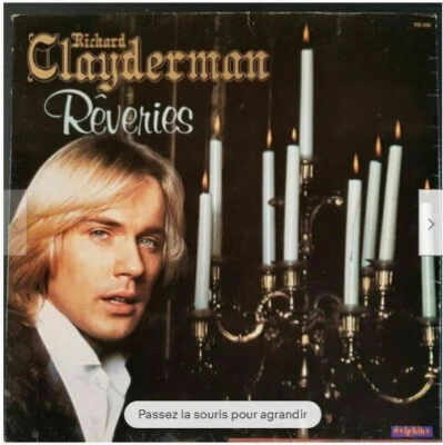 lp. richard clayderman,reveries - 1979 - album vinyle vg++ france - Photo 1/4