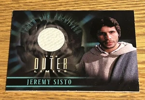 2003 The Outer Limits Pieceworks Costume Card CC9 Jeremy Sisto as Thomas - Picture 1 of 2