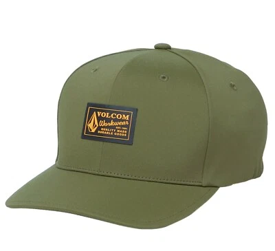 Volcom Workwear Six panel Flexfit Delta Stretch water resistant Hat RHTVLC-111 - Image 1 of 4