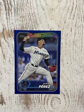 Eury Perez 2024 Topps Series 1 ROYAL BLUE Parallel Future Stars #197 Marlins