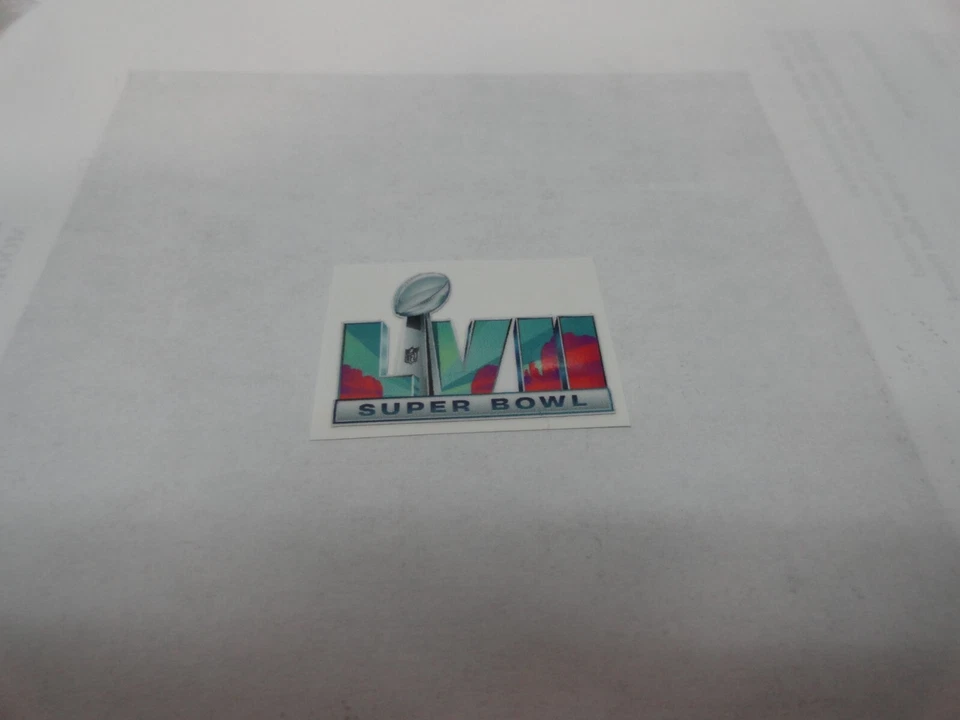 ADIDAS Super Bowl LVII Decal for a football Helmet Eagles and Chiefs