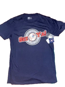 New Era New York Yankees ¡See Ya! Camiseta Algodón Azul Marino Talla L Nueva Con Etiquetas - Imagen 1 de 6