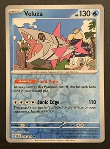 Veluza - 045/142 - Reverse Holo - SV07: Stellar Crown - Pokemon TCG - Picture 1 of 3