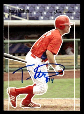 Travis Mattair signed auto 2007 Just Minors Just Rookies #JR-38 card - Image 1 of 2