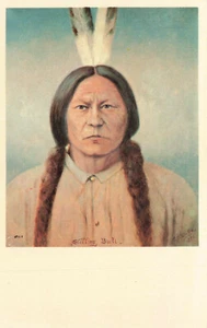 Postcard Sitting Bull Nebraska State Historical Society Lincoln - Imagen 1 de 2