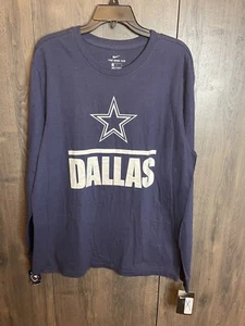 Nike NFL Dallas Cowboys Them Boys Camiseta Manga Larga Adulto Grande Manga Larga - Imagen 1 de 9