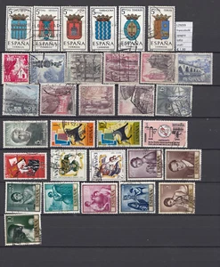 FRANCOBOLLI STAMPS LOTTO SPAGNA USATI (L25039) - Picture 1 of 1