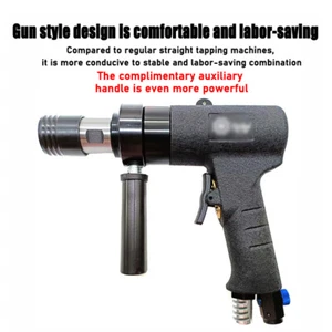 150Rpm Pneumatic Drilling M3-12 Air Chucks Gun Drill Machine Slow Speed Tapping - Picture 1 of 13