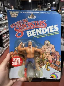 THE IRON SHEIK - WWF WRESTLING SUPERSTARS - VINTAGE 1985 LJN FIGUR - WWE - Bild 1 von 10