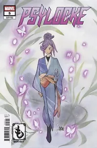 PSYLOCKE #5 PEACH MOMOKO KIMONO VARIANT (MARVEL COMICS 2025) - Picture 1 of 2