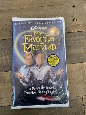 MY FAVORITE MARTIAN (VHS,1999) WALT DISNEY  CLASSIC NEW SEALED Foto 1 de 3