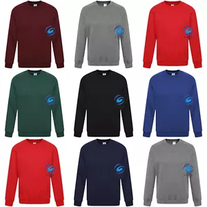 Kinder Kinder Unisex Schuluniform einfach Vlies Schweißpullover - Bild 1 von 8