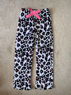 PANTALONES DE SALÓN - xhilaration - Blanco/Multi Formas - Vellón - Mediano 7/8 Niñas Foto 1 de 4