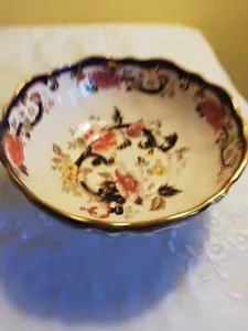 Mason's Mandalay Blue Bruges Footed Bowl - 1st Quality - 8"/20cms diameter - Picture 1 of 7