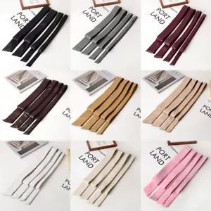 Obi Damen-Taillengürtel weicher Bund aus Kunstleder für Kleid Mantel Trench Schärpe - Bild 1 von 46