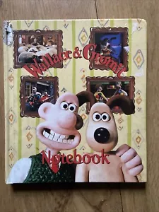 Wallace and Gromit Hardback Notebook 1996 Used Front Cover Corner Spine Damaged - Picture 1 of 3