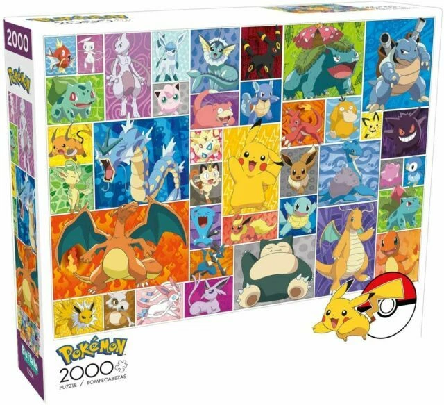 Buffalo Games 2306 Pokemon Frames Puzzle - 2000 Piece