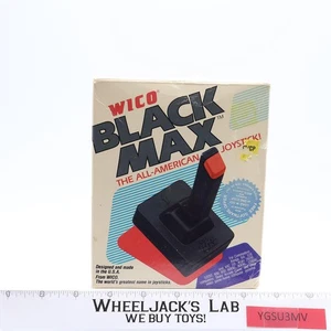 WICO Black Max Joystick For Atari Video Game Accessory 1982 NEW MIB - Picture 1 of 6