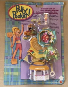 Vintage POLLY POCKET ACTION PARK Collection CANOE 1998 BLUEBIRD New & Sealed - Bild 1 von 7