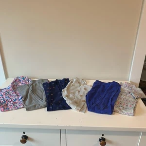 Girls Leggings Size Large 10-12 Various Patterns Lot of 6 - Picture 1 of 5
