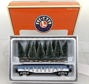 Lionel 6-26061 Lionelville Christmas Gondola with Holiday Trees O Gauge Used - Picture 1 of 12