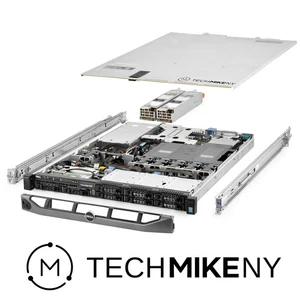 Dell PowerEdge R430 Server 2x E5-2630v3 2.40Ghz 16-Core 32GB RAM 8x Caddies - Picture 1 of 5