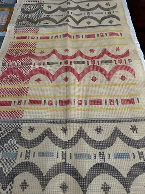 Gancho de cierre "MOD GEO" lona estampada precolor solo 31" X 54" Foto 1 de 2